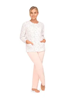 Piżama damska bawełniana Martel Maria III 202 rozpinana 3XL-4XL - 7