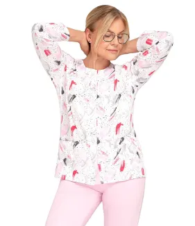 Piżama damska bawełniana Martel Maria III 202 rozpinana 3XL-4XL - 11