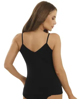 Koszulka top wąskie ramiączka koronka Emili Oda S-XL - 5
