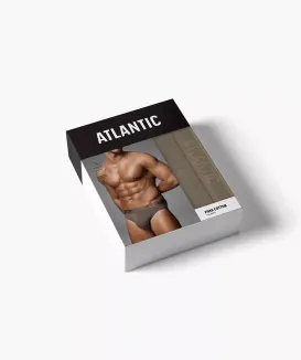 Slipy Atlantic 2MP-1590 dwupak M-2XL mikromodal - 13