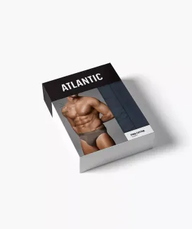 Slipy Atlantic 2MP-1590 dwupak M-2XL mikromodal - 15