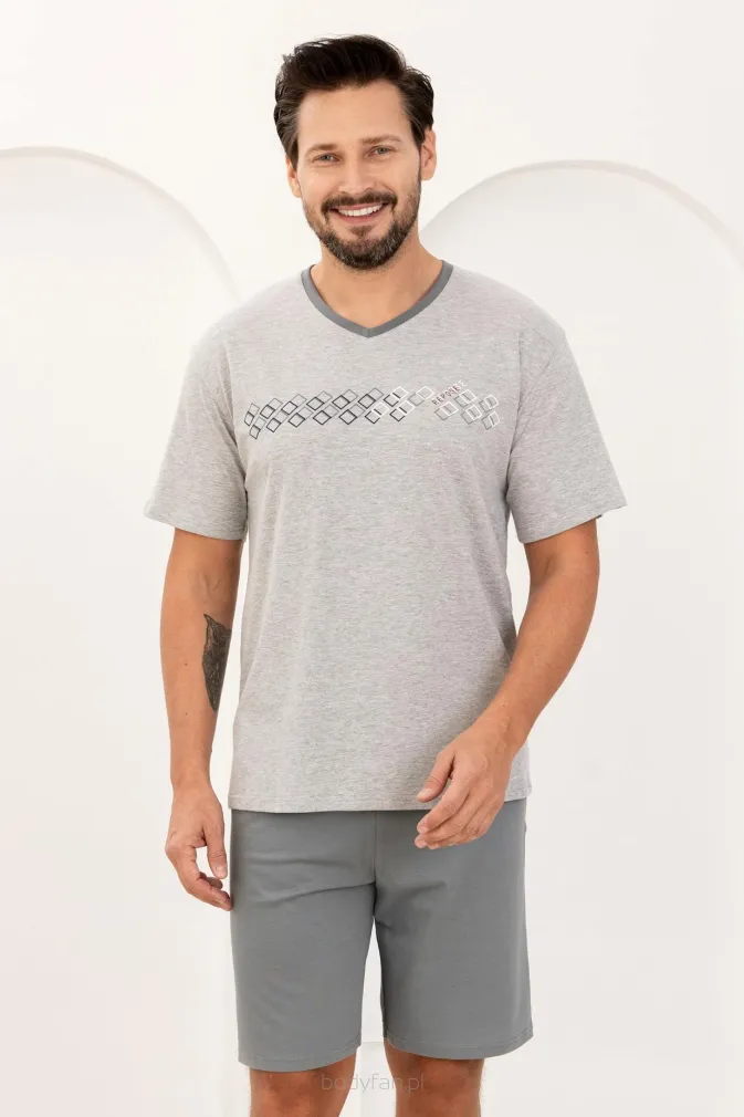 Piżama męska Regina 503 bawełniana 2XL–3XL