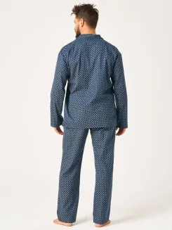 Piżama męska z grubszej flaneli Key MNS 912 M-2XL - 2