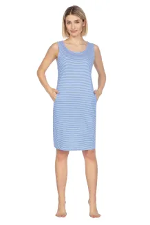 Koszula nocna w paski Regina 128 S-XL - 5