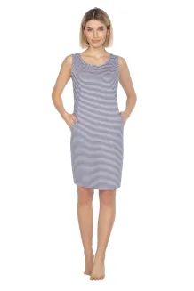 Koszula nocna w paski Regina 128 S-XL - 4