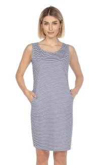 Koszula nocna w paski Regina 128 S-XL - 2