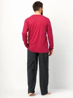 Piżama męska spodnie flanelowe Key MNS 471 M-2XL - 2