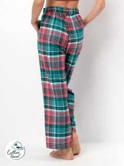 Spodnie piżamowe flanelowe Key LHE 419 S-XL - 2