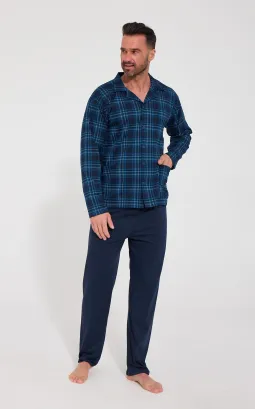 Piżama męska rozpinana Cornette 114/88 3XL-5XL