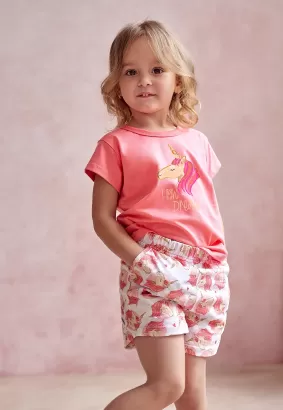 Piżama dziewczęca Taro Mila 3146 rozmiar 122-140