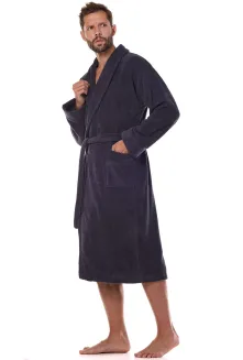 Szlafrok męski frotte L&L 2450 długi 4XL - 9