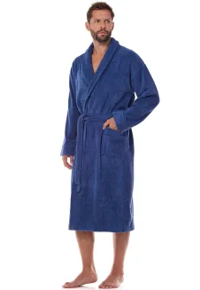 Szlafrok męski frotte L&L 2450 długi 4XL - 10