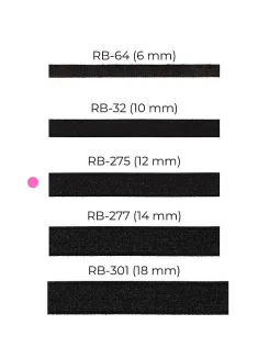 Ramiączka do stanika szerokość 12 mm Julimex RB 274,275 - 4