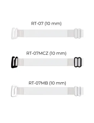 Ramiączko Julimex RT 07 silikonowe na szyję z plastikowym zaczepem 10 mm