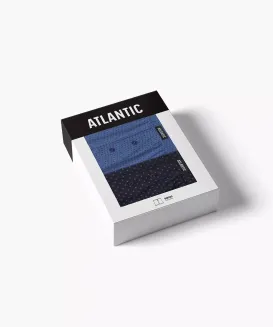 Bokserki Atlantic 2MBX-059 dwupak S-3XL - 3