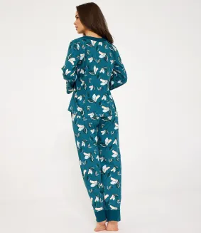 Piżama damska rozpinana Cornette 514/509 Virginia  -2XL - 5