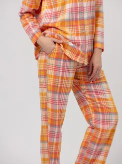 Piżama damska flanelowa Key LNS 473 S-XL - 3