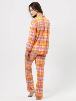 Piżama damska flanelowa Key LNS 473 S-XL - 4