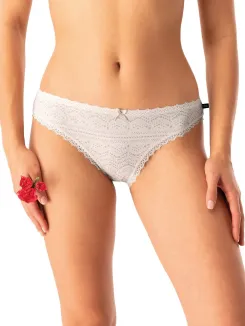 Figi damskie Key LPR 752 dwupak mini bikini z kokardką S–XL - 4