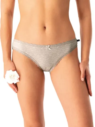 Figi damskie Key LPR 752 dwupak mini bikini z kokardką S–XL