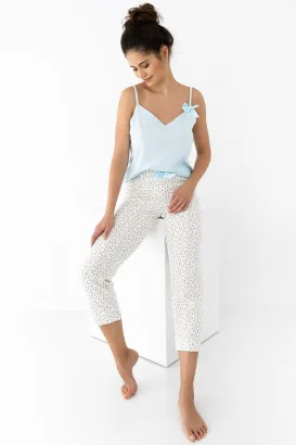 Piżama damska dwuczęściowa Sensis Hana MNTK S-XL