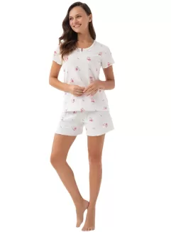 Piżama damska bawełniana Luna 336 S-2XL - 2
