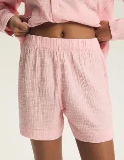 Letni komplet piżama rozpinana Henderson Ladies 44493 Eleni  S-3XL Muślin - 5
