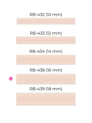 Ramiączka do biustonosza szerokość 16 mm Julimex RB 438
