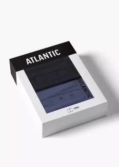 Bokserki Atlantic 2MBX-025/26 dwupak S-2XL - 6