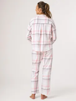 Piżama damska flanelowa Key LNS 415 XS-XL - 3