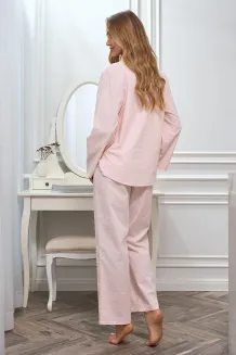 Piżama damska rozpinana L&L 2610 S-XL - 6