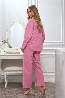 Piżama damska rozpinana L&L 2610 S-XL - 12