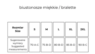 Top biustonosz Julimex Soft Infinity Bra S-XL - 8