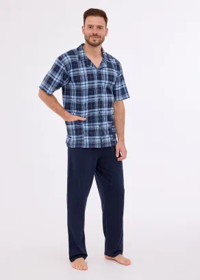 Piżama rozpinana męska Cornette 318/52 3XL-5XL