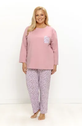 Piżama damska Taro 3655 Agnessa 2XL-3XL