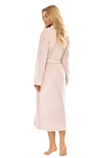 Elegancki szlafrok damski L&L 2510 Aura długi S-XL - 5