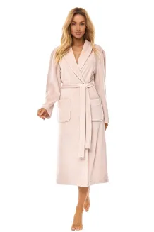 Elegancki szlafrok damski L&L 2510 Aura długi S-XL - 7