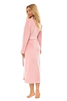 Elegancki szlafrok damski L&L 2510 Aura długi S-XL - 6
