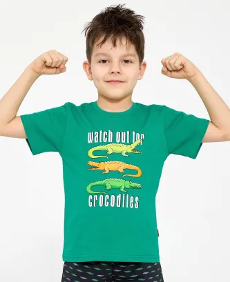 Piżama chłopięca Cornette 789/125 Crocodiles 86-128