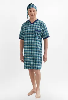 Męska koszula nocna Martel 502 Sylwester 3XL-5XL - 5