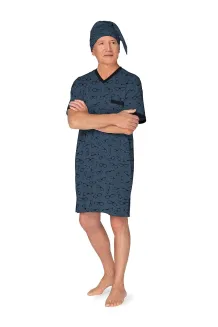 Męska koszula nocna Martel 502 Sylwester 3XL-5XL - 2
