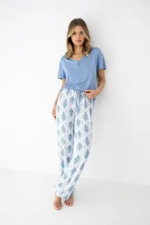Piżama Sensis Gracelyn kr/r XS-2XL - 4