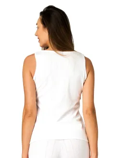 Podkoszulka damska Key Cotton Soft Jacquard LVS 190 S-XL - 4