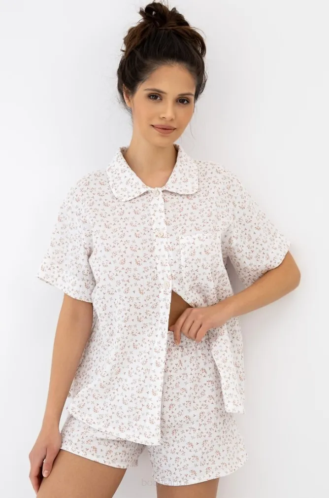 Piżama Sensis Nayla kr/r S-XL rozpinana