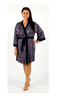 Szlafrok De Lafense 473 Mia 3XL-4XL damski - 2