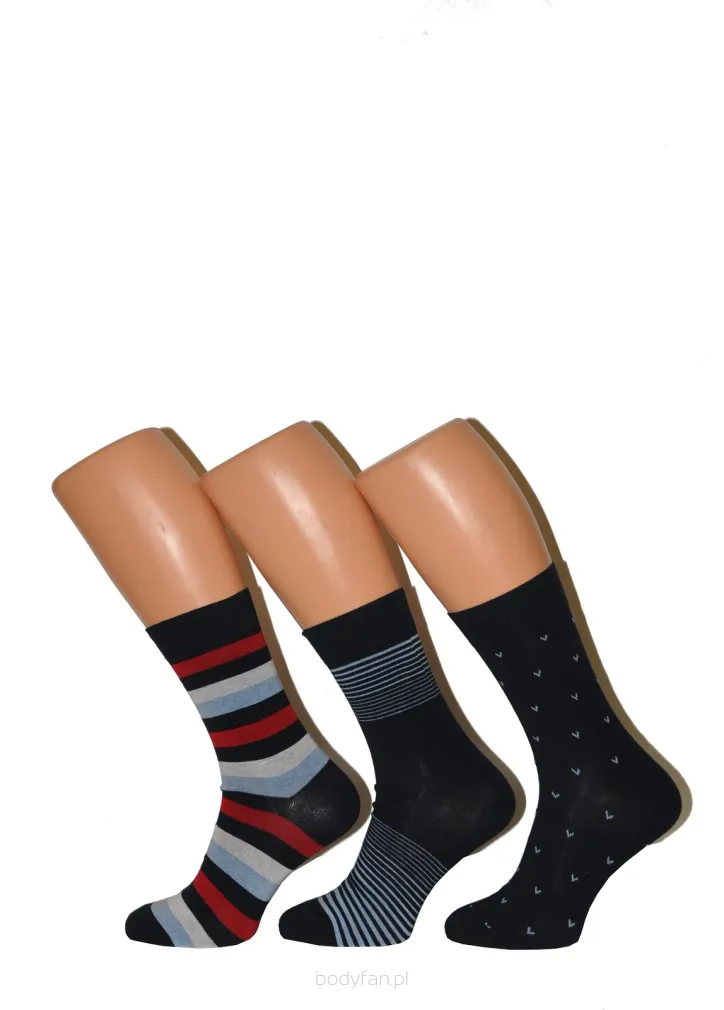 Trzy pary skarpet Cornette Premium A52