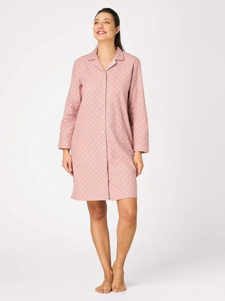 Koszula nocna z grubszej flaneli Key LND 743 S-XL
