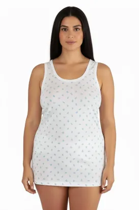Koszulka damska na szerokich ramiączkach 3XL-4XL