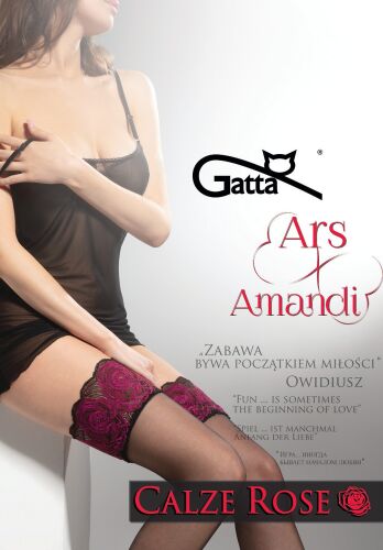 Pończochy Gatta Ars Amandi Calze Rose 15den 1-6
