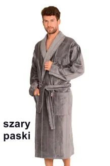 Szlafrok De Lafense 803 M-2XL męski - 7
